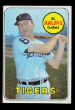 1969 Topps Baseball Card #410 Hall of Famer Al Kaline Detroit Tigers