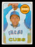1969 Topps Baseball Card #640 Hall of Famer Fergie Jenkins Chicago Cubs