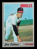1970 Topps Baseball Card #449 Hall of Famer Jim Palmer Baltimore Orioles
