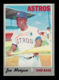 1970 Topps Baseball Card #537 Hall of Famer Joe Morgan Houston Astros