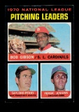 1971 Topps Baseball Card #70 National League Pitching Leaders: Gaylord Perr