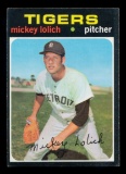 1971 Topps Baseball Card #133 Mickey Lolich Detroit Tigers