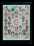 1971 Topps Baseball Card #502 Chicago Cubs Team Card