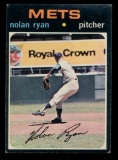 1971 Topps Baseball Card #513 Hall of Famer Nolan Ryan New York Mets
