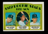 1972 Topps Baseball Card #79 Red Sox Rookie Stars: Carlton Fisk-Mike Garman