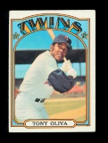 1972 Topps Baseball Card #400 Hall of Famer Tony Perez Minnesota Twins