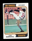 1974 Topps Baseball Card #330 Hall of Famer Juan Marichal San Francisco Gia