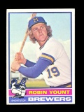 1976 Topps Baseball Card #316 Hall of Famer Robin Yount Milwaukee Brewers
