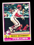 1976 Topps Baseball Card #480 Hall of Famer Mike Schmidt Philadelphia Phill