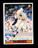 1979 Topps Baseball Card #225 Hall of Famer Rich Gossage Ndw York Yankees