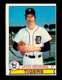 1979 Topps Baseball Card #251 Hall of Famer Jack Morris Detroit Tigers