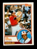 1983 Topps Baseball Card #163 Hall of Famer Cal Ripken Jr Baltimore Orioles