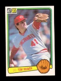 1983 Donruss Baseball Card #122 Hall of Famer Tom Seaver Cincinnati Reds