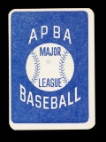 1975 APBA Game Baseball Card Hall of Famer Robin Yount Milwaukee Brewers