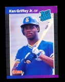1989 Donruss ROOKIE Baseball Card #33 Rookie Hall of Famer Ken Griffey Jr S