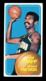 1970 Topps Basketball Card #12 John Trapp San Diego Rockets