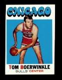 1971 Topps Basketball Card #15 Tom Boerwinkle Chiaago Bulls