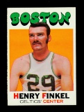 1971 Topps Basketball Card #18 Henry Finkel Boston Celtics