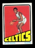 1972 Topps Basketball Card #45 JoJo White Boston Celtics. Small Crease Fron