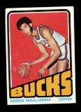 1972 Topps Basketball Card #100 Karrem Abdul Jabbar