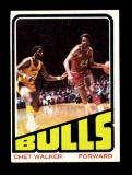 1972 Topps Basketball Card #152 Chet Walker Chicago Bulls