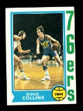 1974 Topps Basketball Card #129 Doug Collins Philadelphia 76ers