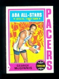 1974 Topps Basketball Card #220 ABA All Star George McGinnis Indiana Pacers