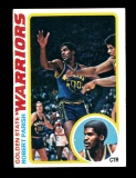 1978 Topps Basketball Card #86 Robert Parish Golden State Warriors
