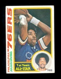 1978 Topps Basketball Card #130 Julius Erving Philadelphia 76ers