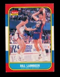 1986 Fleer Basketball Card #61 Bill Lambeer Detroit Pistons