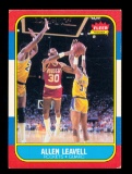 1986 Fleer Basketball Card #62 of 132 Allen Leavell Houston Rockets