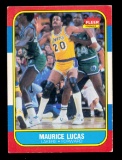 1986 Fleer Basketball Card #66 of 132 Maurice Lucas Los Angeles Lakers