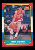 1986 Fleer Basketball Card #127 of 132 Randy Wittman Atlanta Hawks