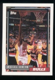1992 Topps Basketball Card #141 Michael Jordan Chicago Bulls