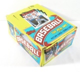 1986 Topps Baseball Full Wax Pack Box. 36 Unopened Wax Packs