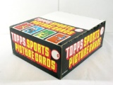 1987 Topps Baseball Full Rack Pack Box. 24 Unopened Rack Packs with 48 Card
