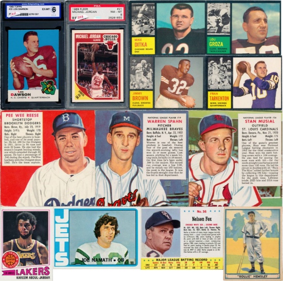 Collectible Sports Card Auction