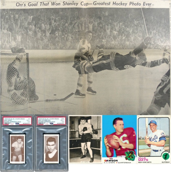 Collectible Sports Card Auction