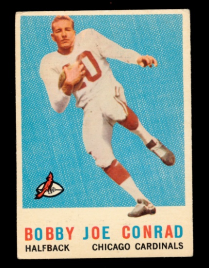 1959 Topps Football Card #173 Bobby Joe Conrad Chicago Cardinals