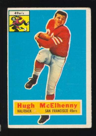 1956 Topps Football Card #50 Hall of Famer Hugh McElhenny San Francisco 49e