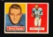 1957 Topps ROOKIE Football Card #80 Rookie Howard Cassady Detrot Lions