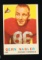 1959 Topps Football Card #93 Gern Nagler Chicago Cardinals