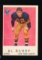 1959 Topps Football Card #138 Al Barry New York Giants