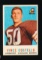 1959 Topps Football Card #158 Vince Costello Cleveland Browns