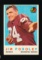 1959 Topps Football Card #165 Jim Podoley Washington Redskins