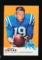1969 Topps Football Card #25 Hall of Famer John Unitas Baltimore Colts