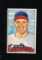 1951 Bowman Baseball Card #30 Hall of Famer Bob Feller Cleveland Indians