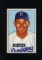 1951 Bowman Baseball Card #81 Carl Furillo Brooklyn Dodgers