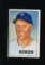 1951 Bowman Baseball Card #110 Bobby Brown New York Yankees (Reverse Stain)