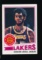 1977 Topps Basketball Card #1  Kareem Abdul Jabbar Los Angeles Lakers